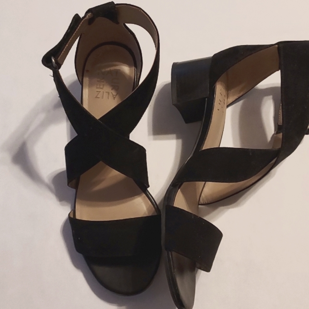 Faux Suede Sandals